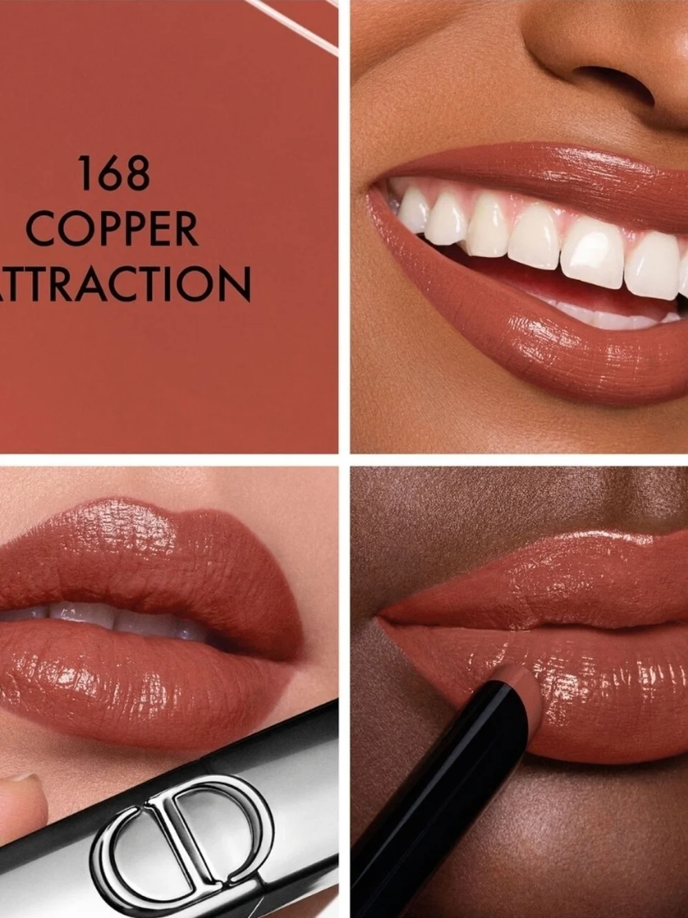 DIOR ONSTAGE-168 COPPER ATTRACTION SHINE